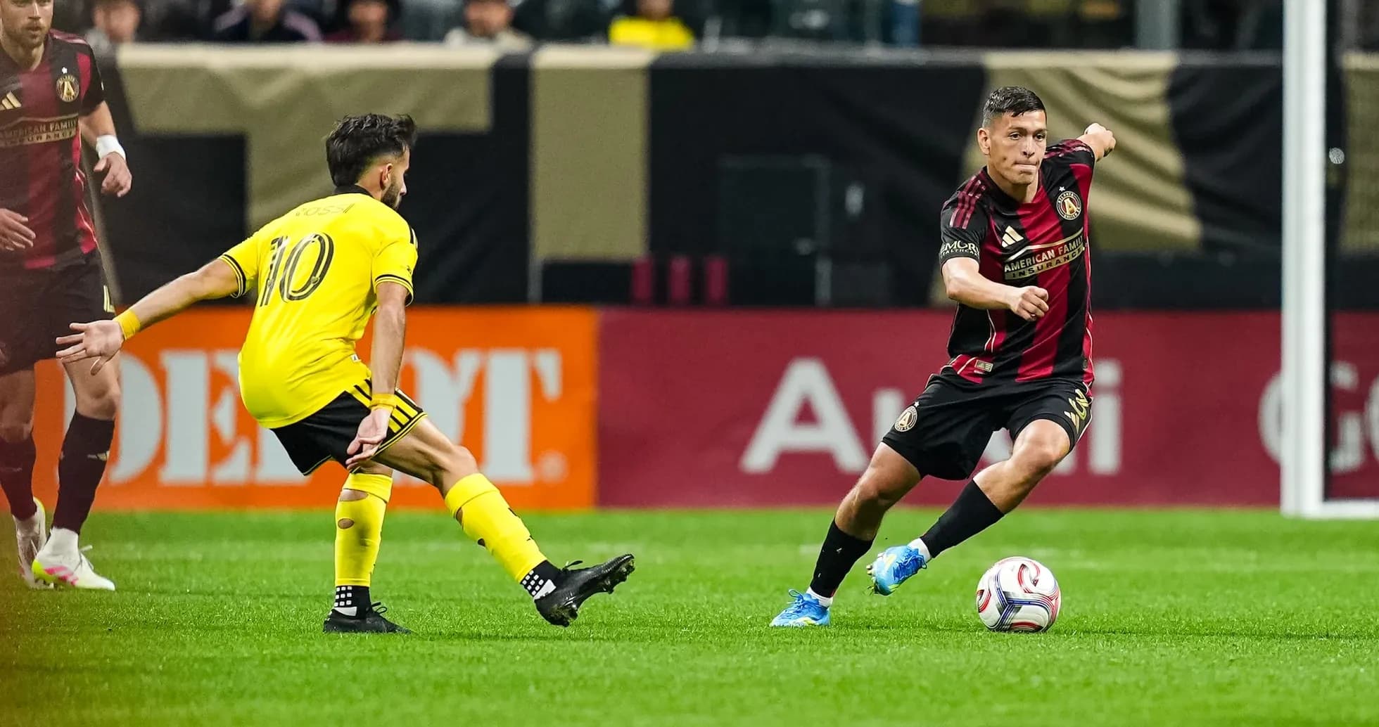 Jugador de Atlanta United II en acción
