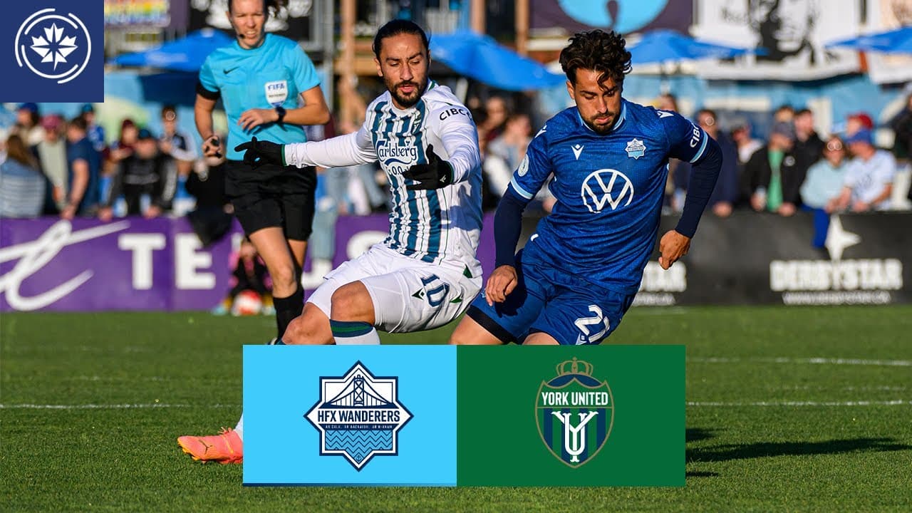 HFX Wanderers FC contra York United en el campo