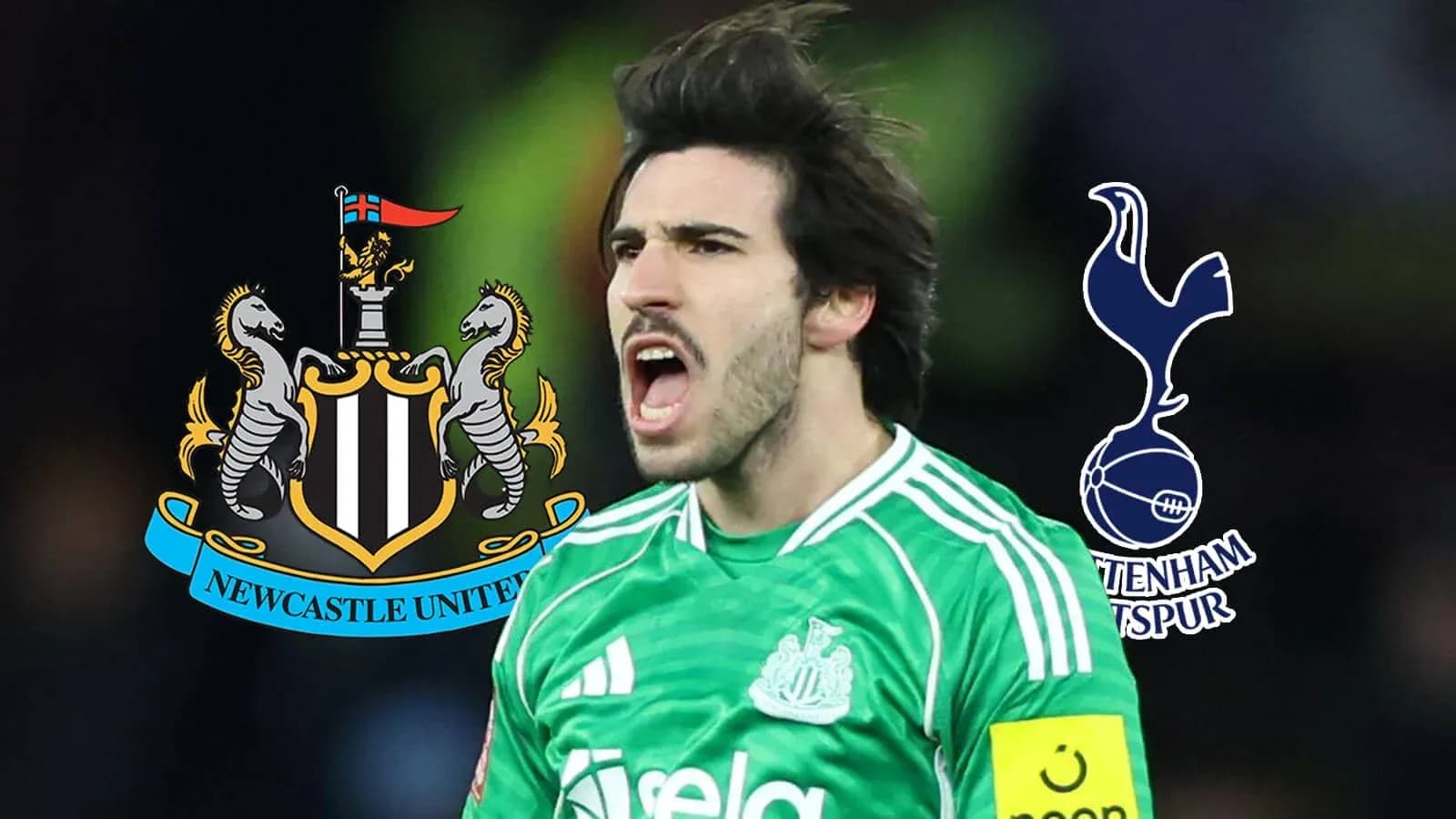 Portero de Newcastle United celebrando una jugada