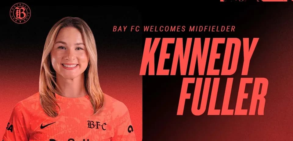 Kennedy Fuller en uniforme de Bay FC