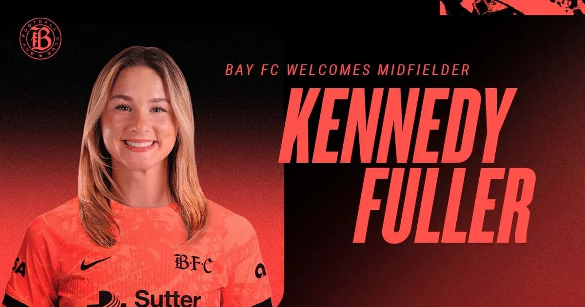 Kennedy Fuller en uniforme de Bay FC