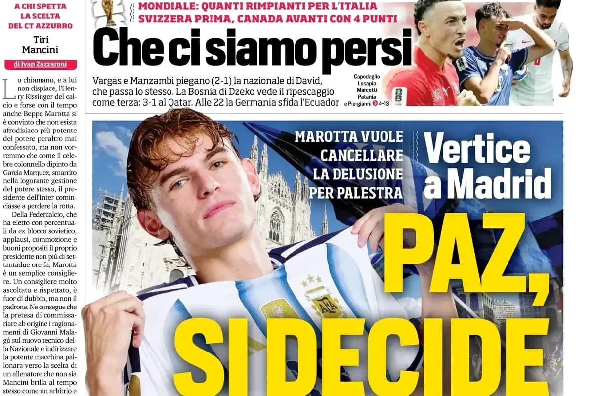 Jugador con camiseta de Argentina posando en Madrid