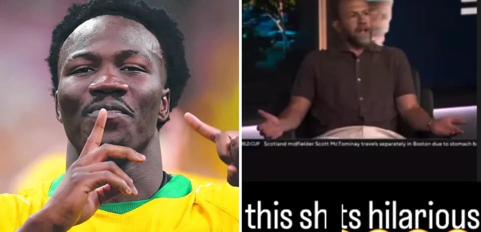 Jugador mostrando gesto durante un partido de fútbol