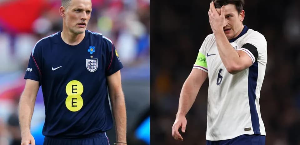 Entrenador y jugador de Inglaterra en el partido