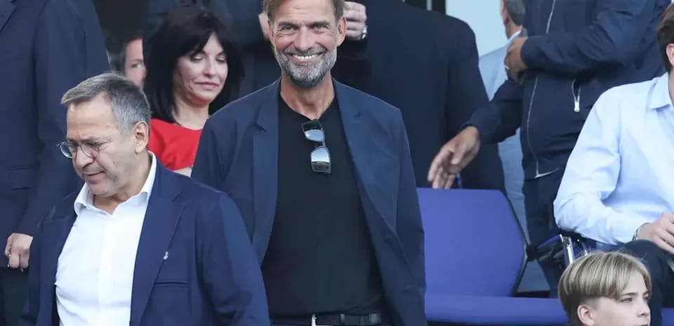 Jurgen Klopp sonriente en un evento público