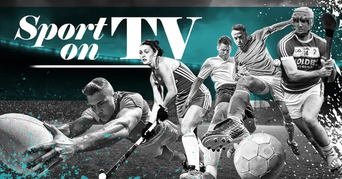Montaje de varios deportistas en acción