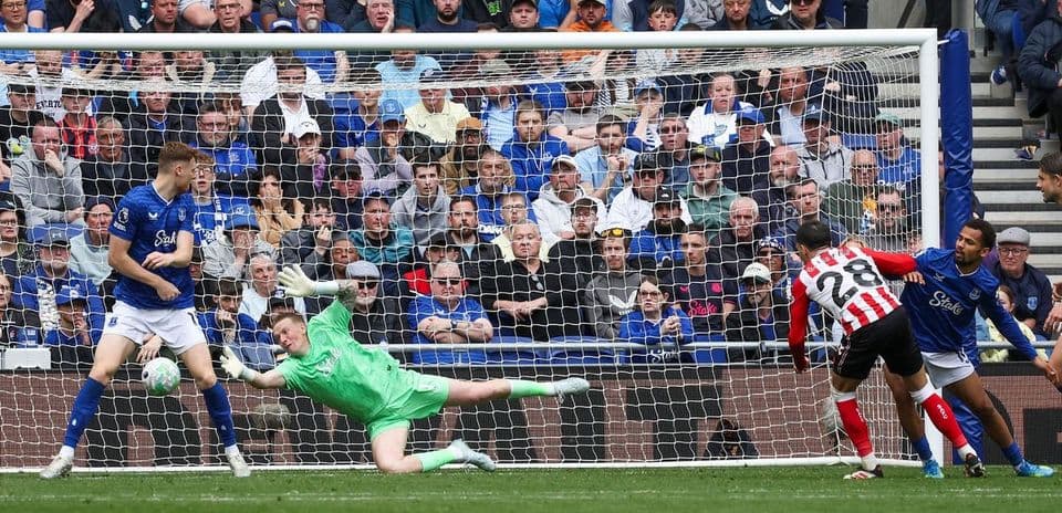 Un penalti fallado por un jugador de Sunderland