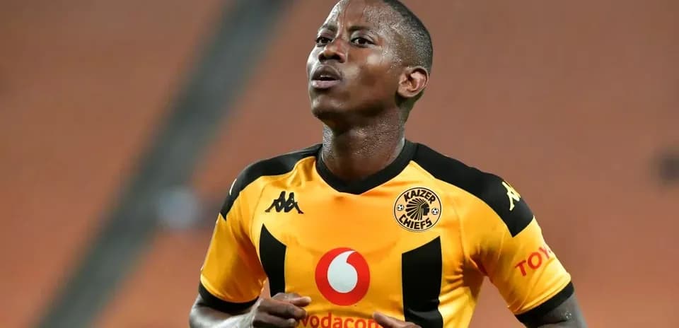 Jugador de Kaizer Chiefs durante un partido