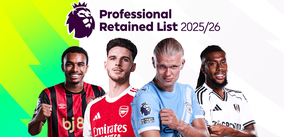 Jugadores de la Premier League posando para anuncio