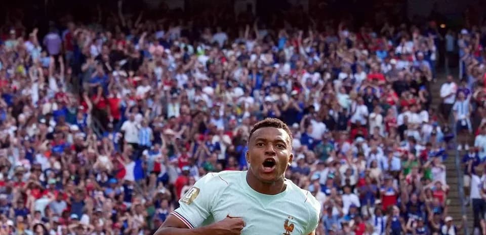 Jugador celebrando en el Mundial de Fútbol 2026
