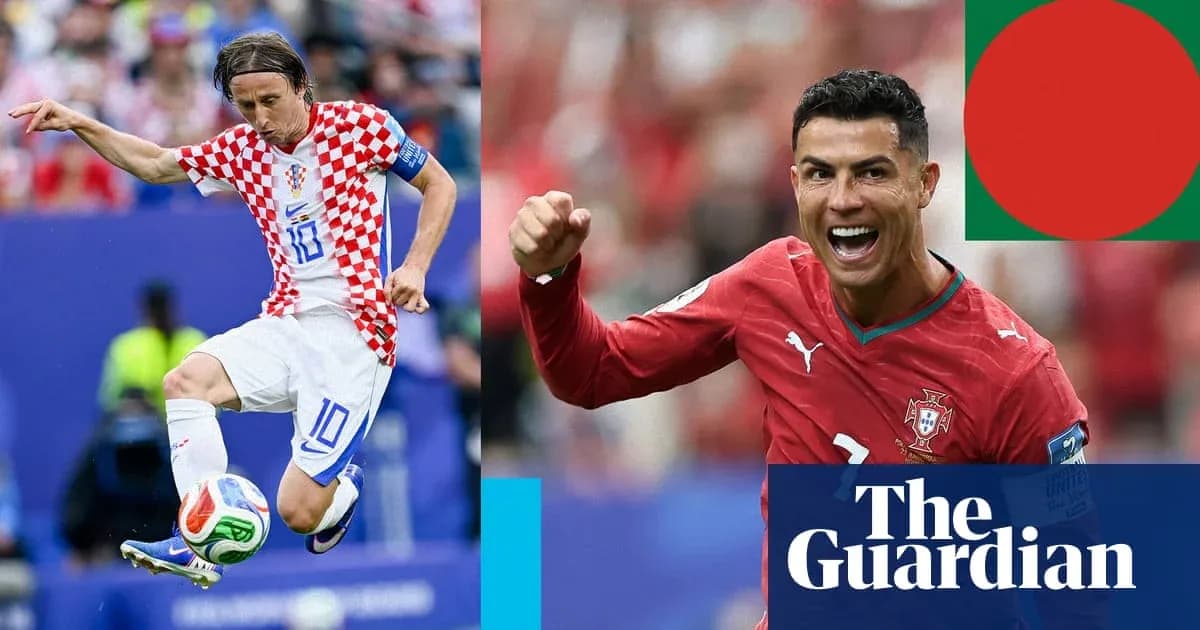 Luka Modric y Cristiano Ronaldo durante un partido Luka Modric y Cristiano Ronaldo durante un partido