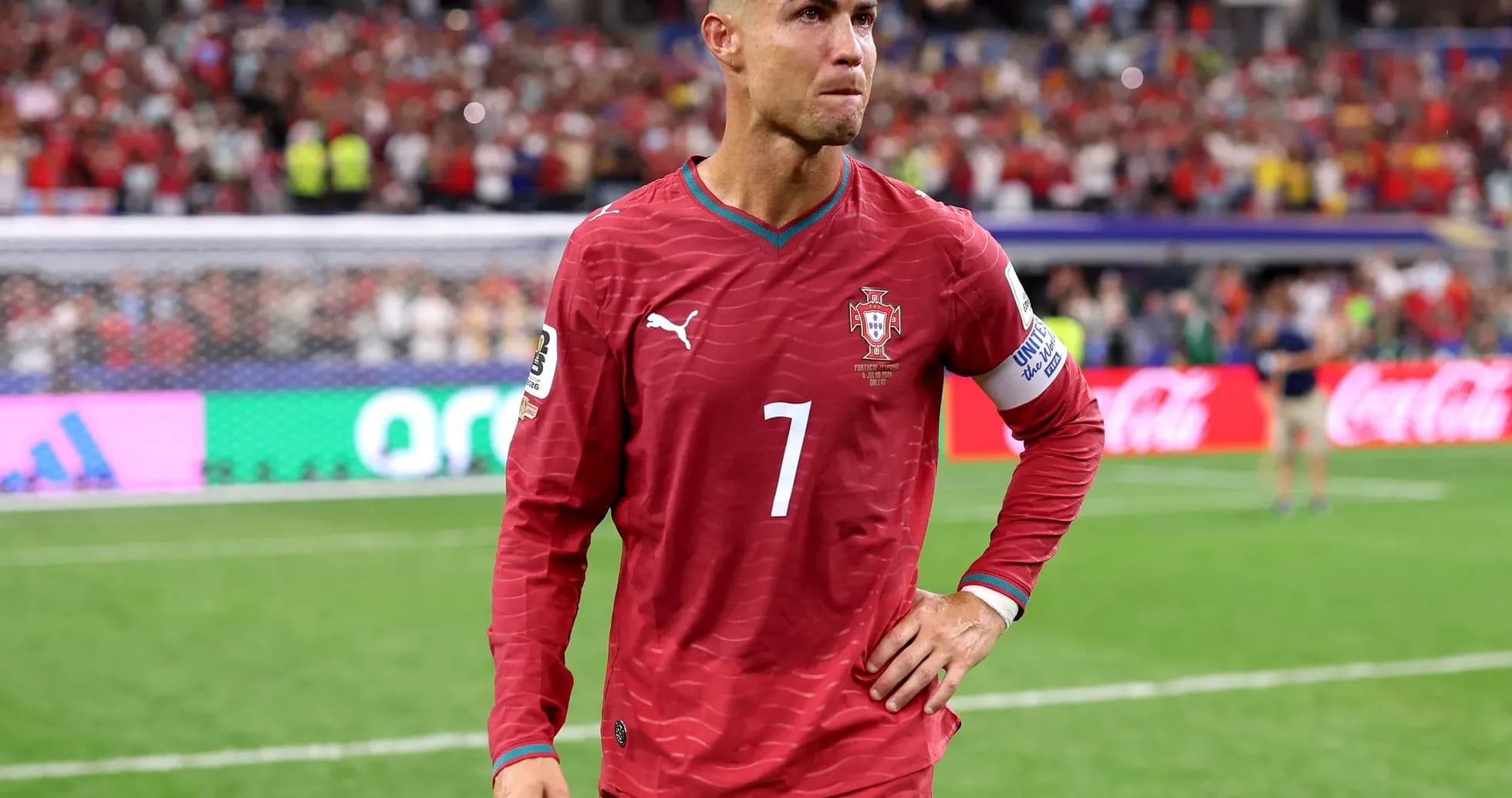 Cristiano Ronaldo en partido contra España Cristiano Ronaldo en partido contra España